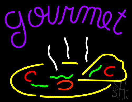 Gourmet Neon Sign