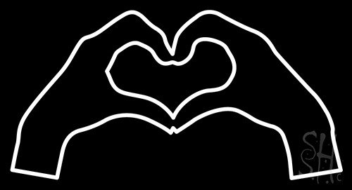 Hand Neon Sign