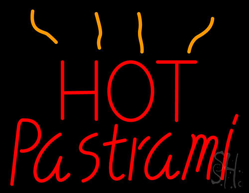 Hot Pastrami Neon Sign
