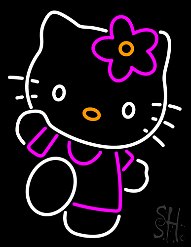 Kitty Neon Sign