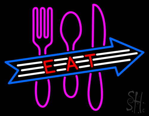 Late Night Retro Diner Neon Sign
