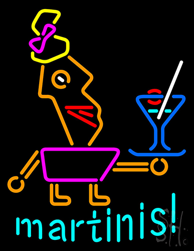 Martinis Neon Sign