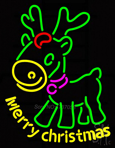 Merry Christmas Neon Sign