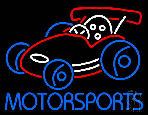 Motorssports 1 Neon Sign