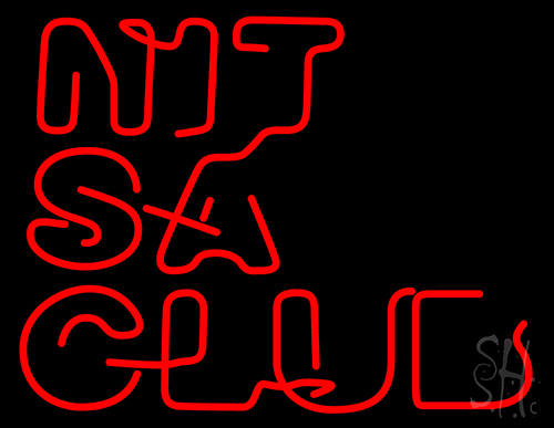 Niit Sa Club Neon Sign