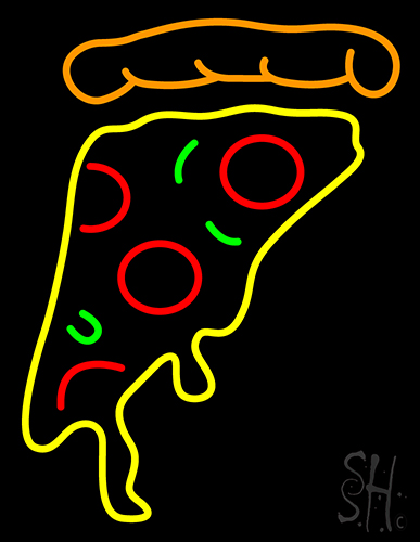 Pizza Slice Neon Sign