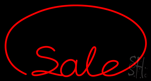 Red Sale Neon Sign