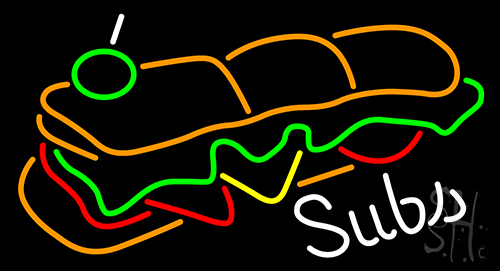 Sub Sandwiches Neon Sign