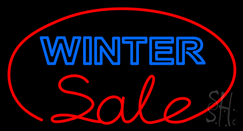 Winter Sale Neon Sign
