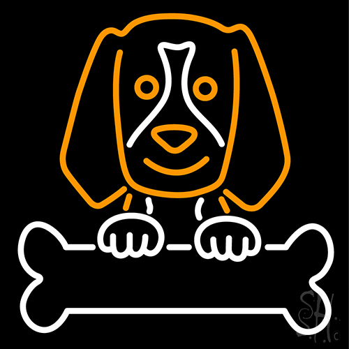 Beagle Poster Neon Sign