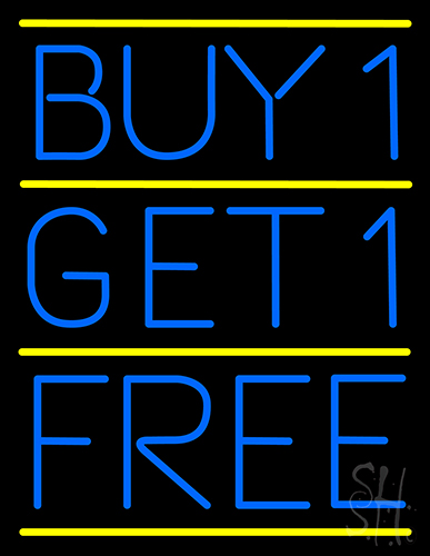 Buy1 Get1 Free Neon Sign
