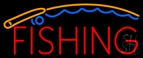 Fishing Neon Sign