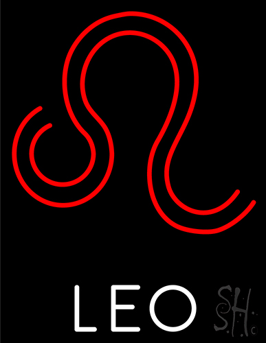 Leo Icon Neon Sign