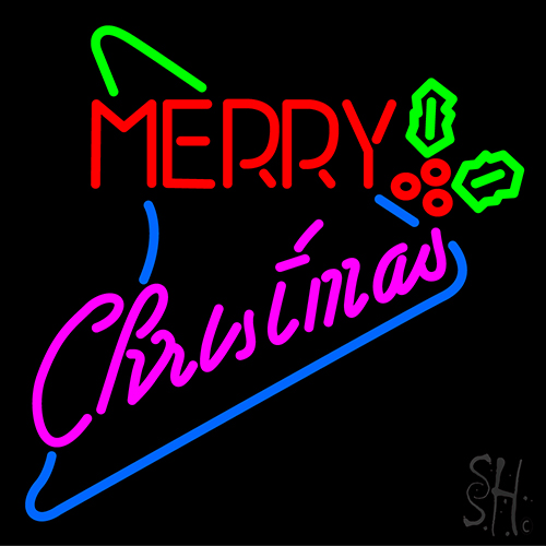 Merry Christmas Neon Sign