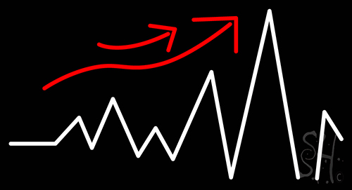 Raising Pulse Wave Neon Sign