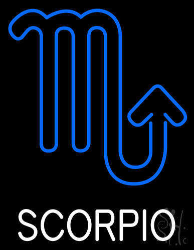 Scorpio Icon Neon Sign