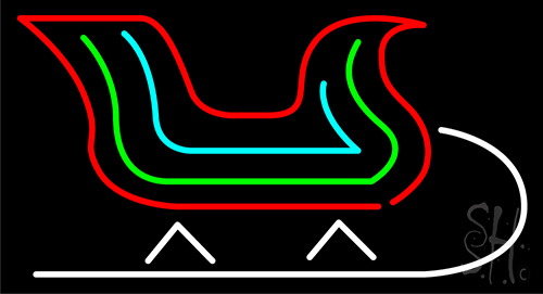 Sleigh Neon Sign