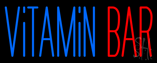 Vitamin Bar Neon Sign