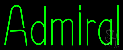 Admiral Neon Sign