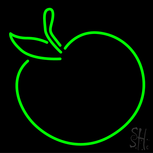 Apple Neon Sign