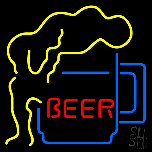 Beer Mug Neon Sign