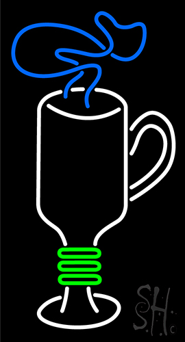 Cool Coffee Cup Neon Sign