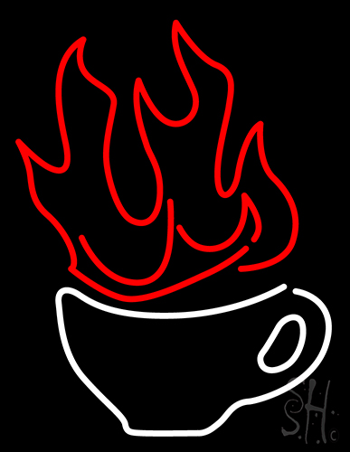 Cosmic Coffee Neon Sign