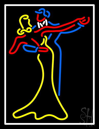 Dancing Under The Star Neon Sign