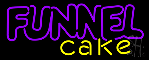 Funnel Cake Neon Sign