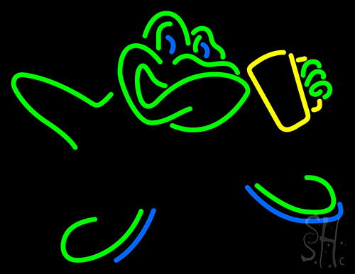Gator Drink Beer Neon Sign