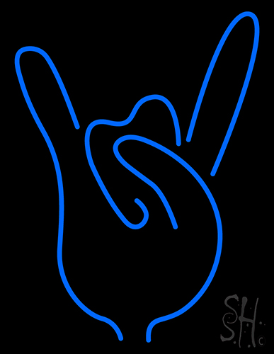 Rock On Neon Sign