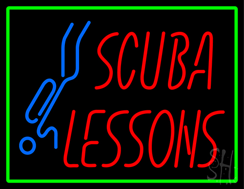 Scuba Anyone Neon Sign