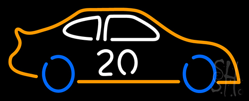 Sport Car 20 Neon Sign
