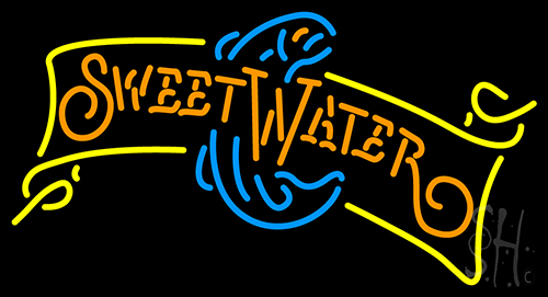 Sweet Water Fish Neon Sign