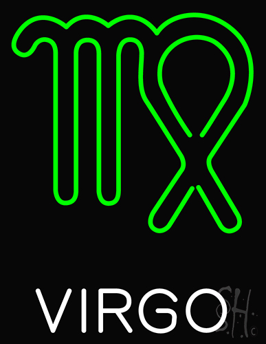 Virgo Logo Neon Sign