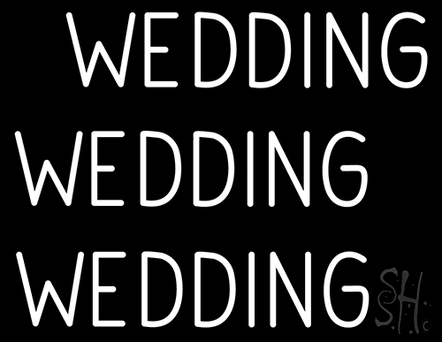 Wedding Neon Sign