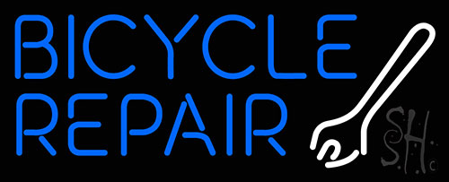 Bicycle Repair Wrench Neon Sign Neon Sign