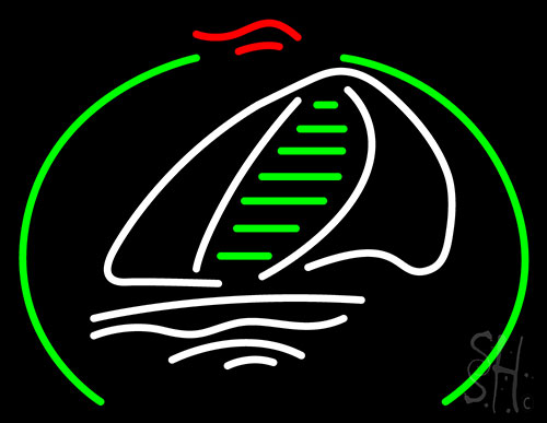 Boats Sell Neon Sign