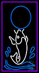 Fish Play With Ball Neon Sign