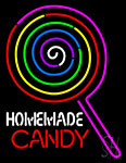 Homemade Candy Neon Sign