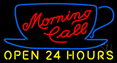 Morning Call Neon Sign