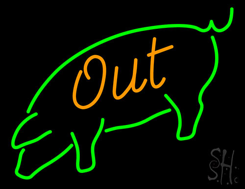 Pig Neon Sign