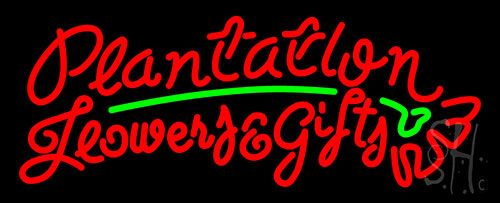 Plantation Flowers And Gifts Neon Sign