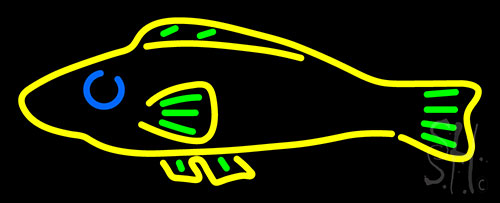 Red Fish Neon Sign
