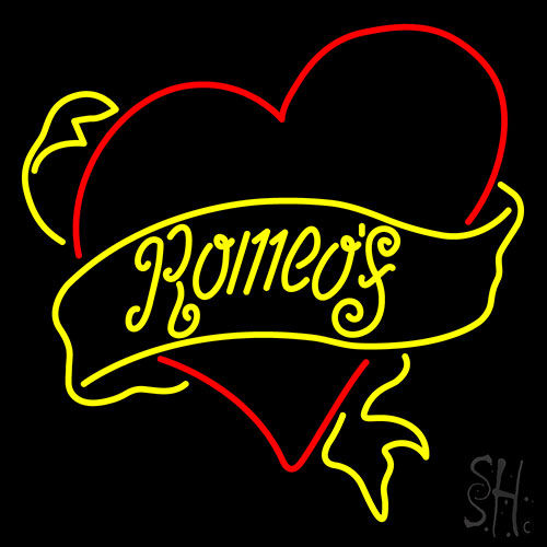 Romeo Heart Neon Sign