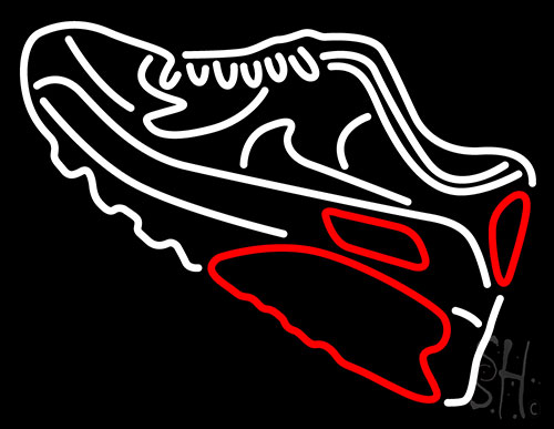Shoe Logo Neon Sign