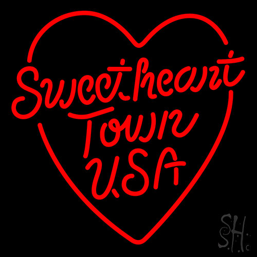 Sweetheart Town Neon Sign