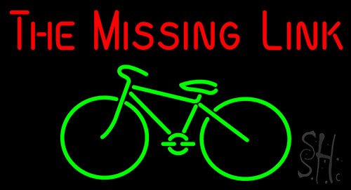 The Missing Link Cycle Neon Sign