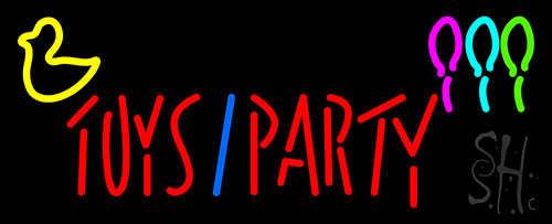 Toy And Party Neon Sign