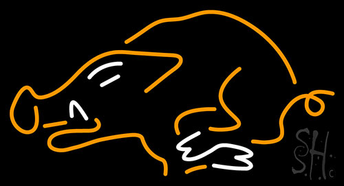 Wild Boar Neon Sign